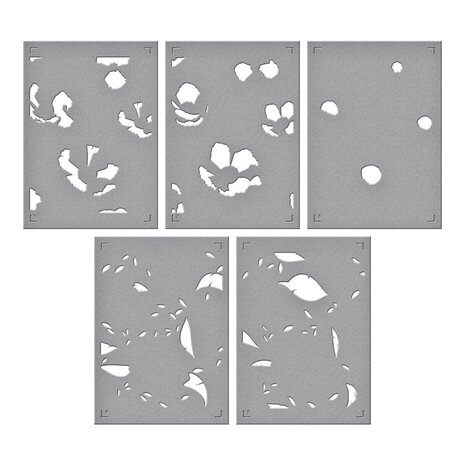 Spellbinders Pressed Posies Cosmos Backdrop Bundle (BD-0822) Spellbinders Pressed Posies Cosmos Backdrop Bundle (BD-0822)