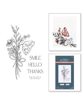 Spellbinders Pressed Posies A Friend Like You Bouquet Press Plate (BP-104) Spellbinders Pressed Posies A Friend Like You Bouquet Press Plate (BP-104)