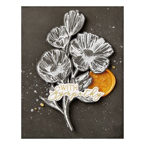 Spellbinders Pressed Posies Flower Stems Press Plate & Die Set (BP-108) Spellbinders Pressed Posies Flower Stems Press Plate & Die Set (BP-108)