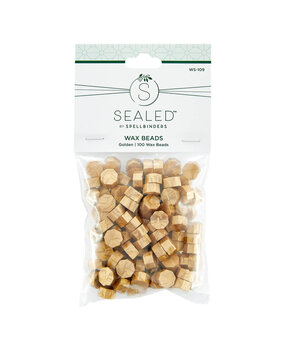Spellbinders Golden Wax Beads (WS-109)