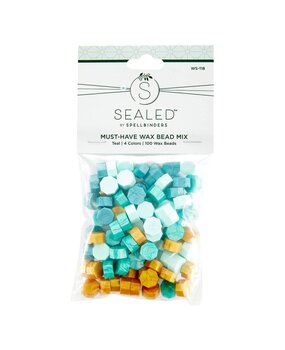 Spellbinders Must-Have Wax Bead Mix Teal (WS-118) Spellbinders Must-Have Wax Bead Mix Teal (WS-118)
