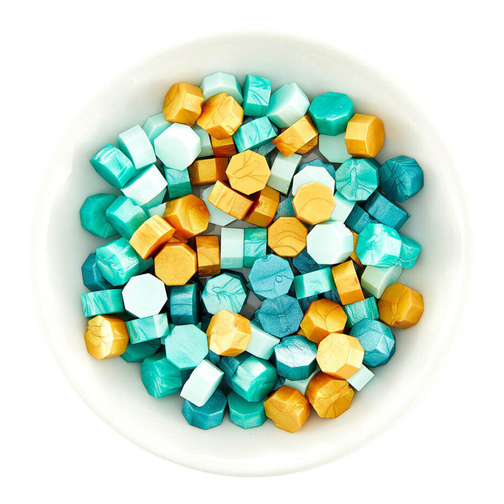 Spellbinders Must-Have Wax Bead Mix Teal (WS-118) Spellbinders Must-Have Wax Bead Mix Teal (WS-118)