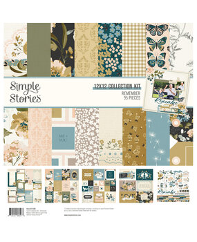 Simple Stories Remember 12x12 Inch Collection Kit (21500)
