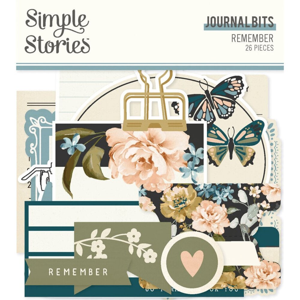 Simple Stories Remember Journal Bits (21519)