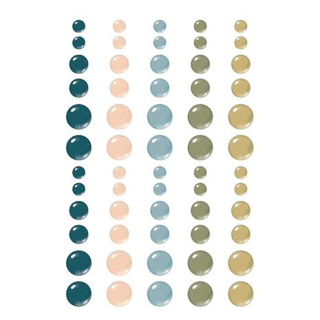 Simple Stories Remember Glossy Enamel Dots (21528) Simple Stories Remember Glossy Enamel Dots (21528)