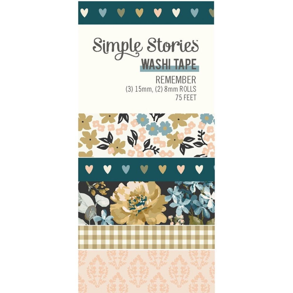 Simple Stories Remember Washi Tape (21529) Simple Stories Remember Washi Tape (21529)