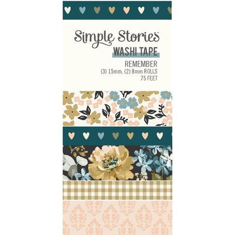 Simple Stories Remember Washi Tape (21529) Simple Stories Remember Washi Tape (21529)