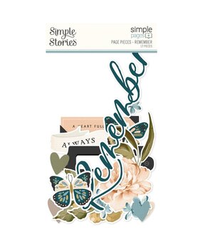 Simple Stories Remember Simple Pages Pieces (21531)