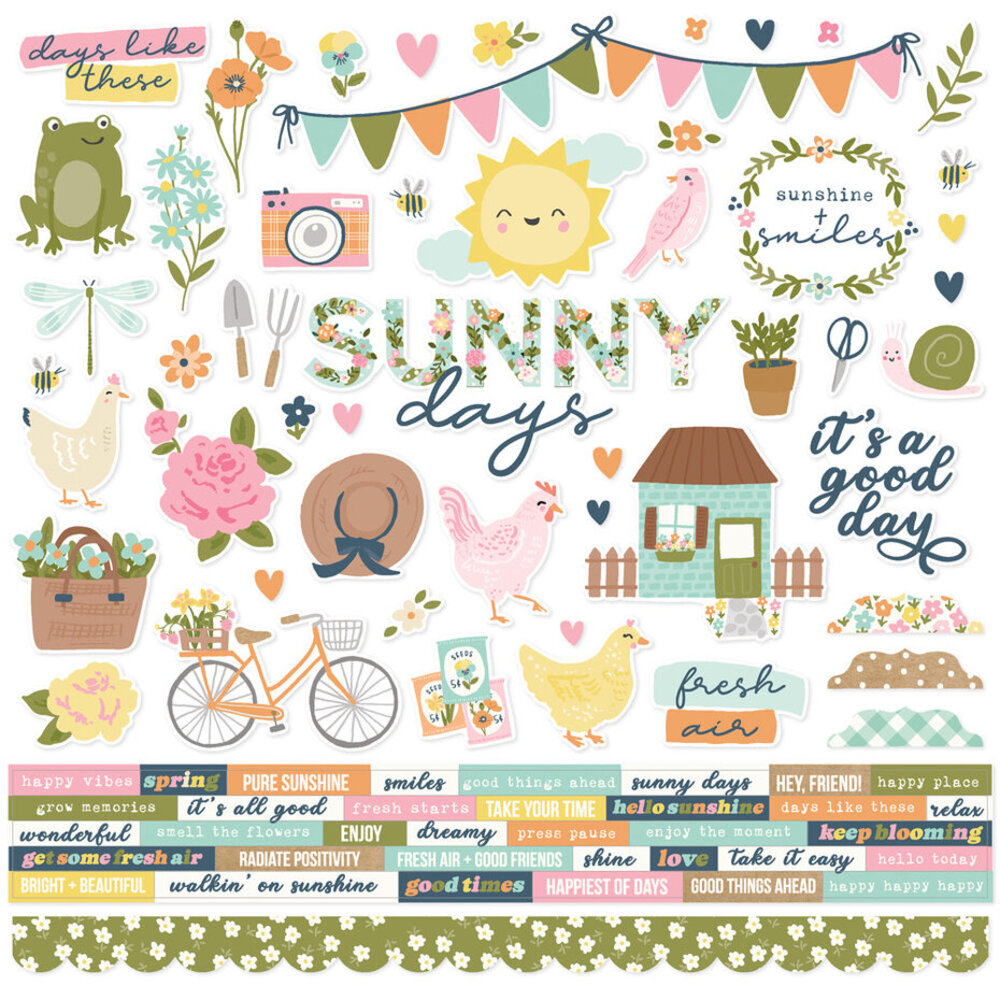 Simple Stories Fresh Air 12x12 Inch Collection Kit (21600) Simple Stories Fresh Air 12x12 Inch Collection Kit (21600)