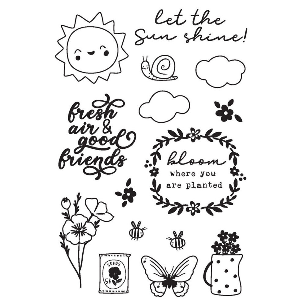 Simple Stories Fresh Air Clear Stamps (21616) Simple Stories Fresh Air Clear Stamps (21616)