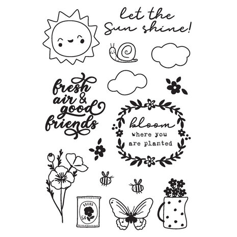 Simple Stories Fresh Air Clear Stamps (21616) Simple Stories Fresh Air Clear Stamps (21616)