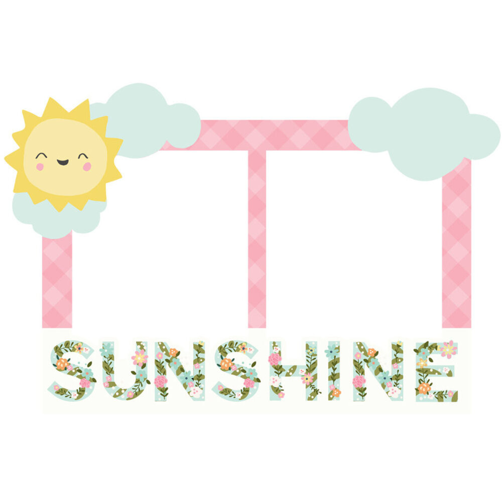 Simple Stories Fresh Air Chipboard Frames (21623) Simple Stories Fresh Air Chipboard Frames (21623)