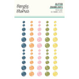 Simple Stories Fresh Air Glitter Enamel Dots (21626)