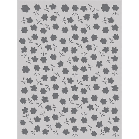 Simple Stories Fresh Air Stencil Spring Blossoms (21628)