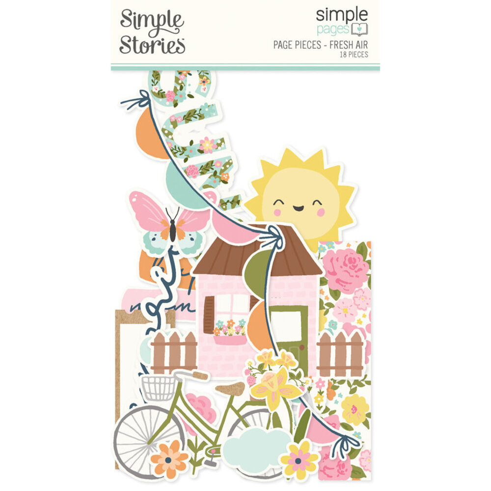 Simple Stories Fresh Air Simple Pages Pieces (21629) Simple Stories Fresh Air Simple Pages Pieces (21629)