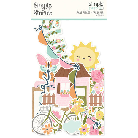 Simple Stories Fresh Air Simple Pages Pieces (21629) Simple Stories Fresh Air Simple Pages Pieces (21629)