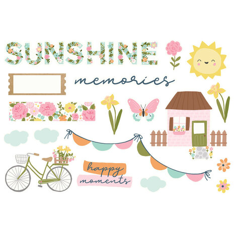 Simple Stories Fresh Air Simple Pages Pieces (21629) Simple Stories Fresh Air Simple Pages Pieces (21629)