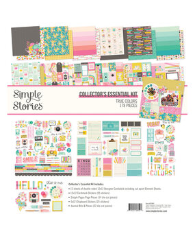 Simple Stories True Colors 12x12 Inch Collector's Essential Kit (21801) Simple Stories True Colors 12x12 Inch Collector's Essential Kit (21801)