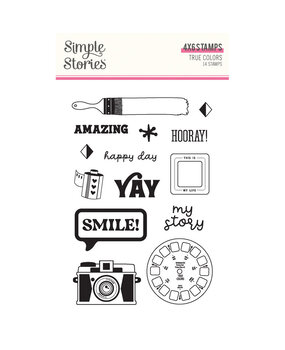 Simple Stories True Colors Clear Stamps (21816) Simple Stories True Colors Clear Stamps (21816)