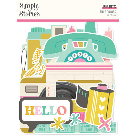 Simple Stories True Colors Big Bits (21820) Simple Stories True Colors Big Bits (21820)