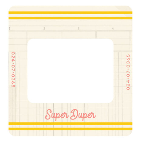 Simple Stories True Colors Chipboard Frames (21824)