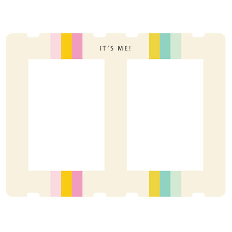 Simple Stories True Colors Chipboard Frames (21824)