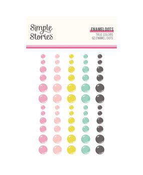 Simple Stories True Colors Enamel Dots (21827) Simple Stories True Colors Enamel Dots (21827)