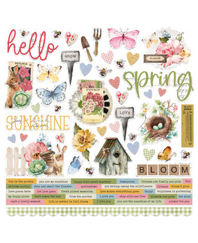 Simple Stories Simple Vintage Spring Garden Cardstock Stickers (21702) Simple Stories Simple Vintage Spring Garden Cardstock Stickers (21702)