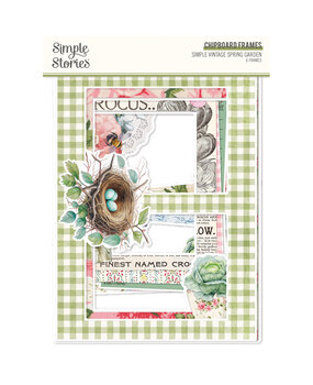 Simple Stories Simple Vintage Spring Garden Chipboard Frames (21729) Simple Stories Simple Vintage Spring Garden Chipboard Frames (21729)