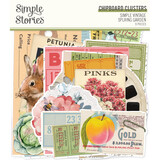 Simple Stories Simple Vintage Spring Garden Chipboard Clusters (21730)