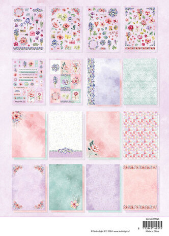 Studio Light Wildflowers A4 Die-Cut Paper Pad (SL-ES-DCPP145)