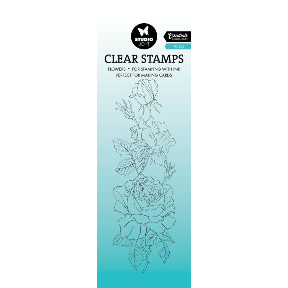 Studio Light Essentials Clear Stamps Roses (SL-ES-STAMP587) - Paperpads.nl