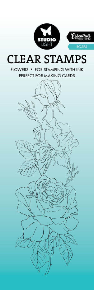 Studio Light Essentials Clear Stamps Roses (SL-ES-STAMP587) - Paperpads.nl