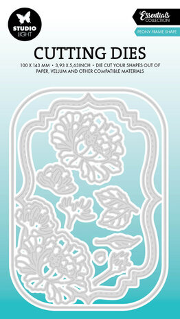 Studio Light Essentials Snijmal Peony Frame Shape (SL-ES-CD767) Studio Light Essentials Snijmal Peony Frame Shape (SL-ES-CD767)