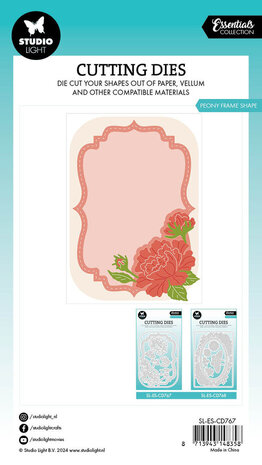Studio Light Essentials Snijmal Peony Frame Shape (SL-ES-CD767) Studio Light Essentials Snijmal Peony Frame Shape (SL-ES-CD767)