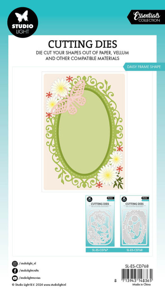 Studio Light Essentials Snijmal Daisy Frame Shape (SL-ES-CD768) Studio Light Essentials Snijmal Daisy Frame Shape (SL-ES-CD768)
