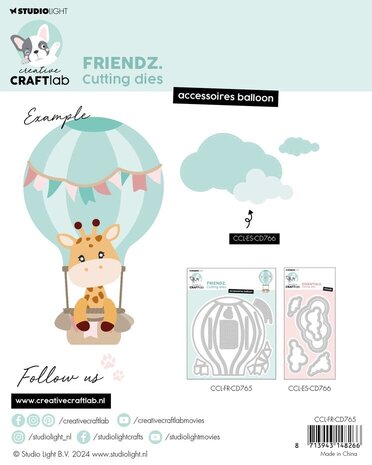 Creative Craftlab Friendz Dies Balloon Accessoires (CCL-FR-CD765) Creative Craftlab Friendz Dies Balloon Accessoires (CCL-FR-CD765)