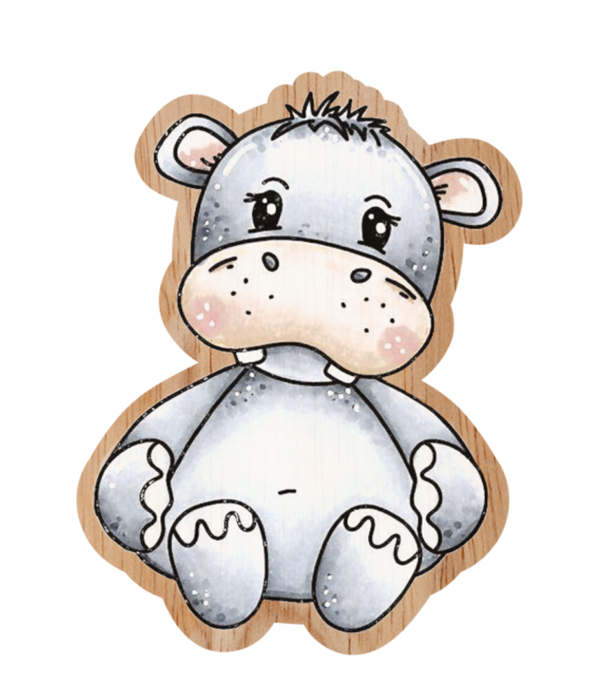 Creative Craftlab Friendz Wooden Stamp Henri (CCL-FR-STAMP581)