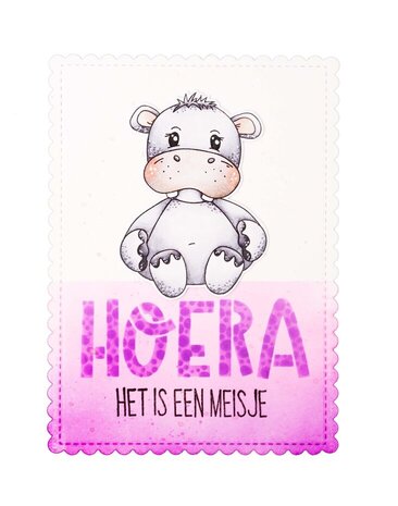 Creative Craftlab Friendz Wooden Stamp Henri (CCL-FR-STAMP581)