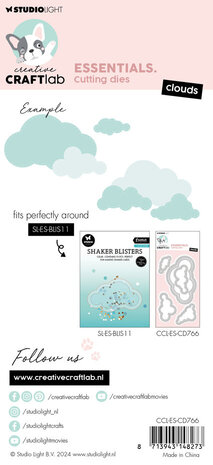 Creative Craftlab Essentials Dies Clouds (CCL-ES-CD766) Creative Craftlab Essentials Dies Clouds (CCL-ES-CD766)