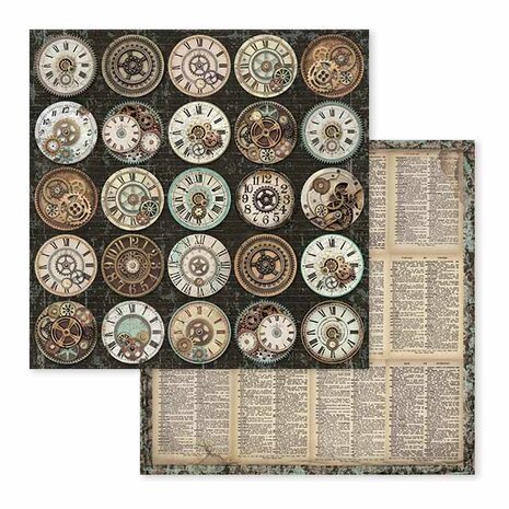 Stamperia Voyages Fantastiques 12x12 Inch Paper Pack (SBBL53) Stamperia Voyages Fantastiques 12x12 Inch Paper Pack (SBBL53)