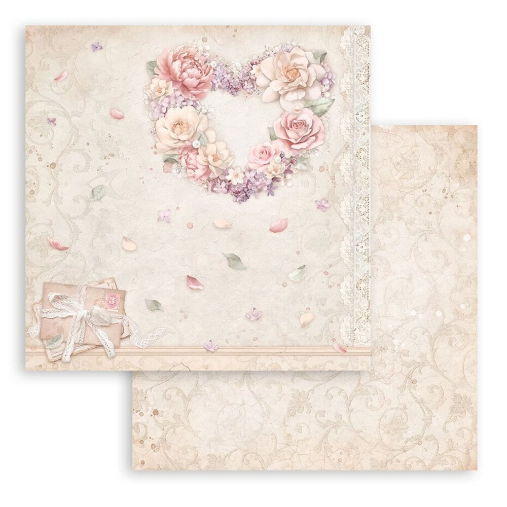 Stamperia Romance Forever 8x8 Inch Paper Pack (SBBS96)