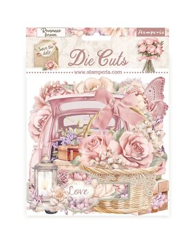 Stamperia Romance Forever Die Cuts Journaling Edition (DFLDC90) Stamperia Romance Forever Die Cuts Journaling Edition (DFLDC90)