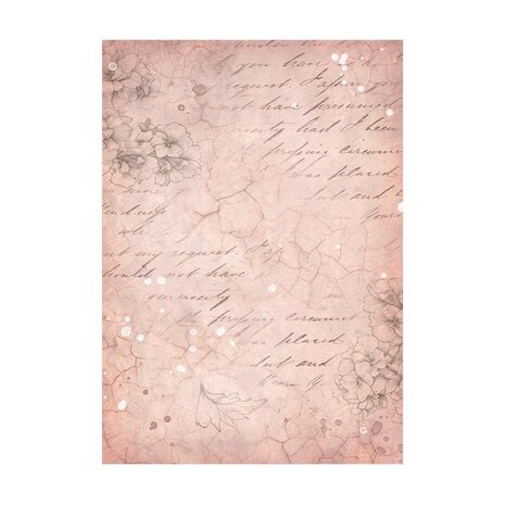 Stamperia Romance Forever Rice Paper Backgrounds A6 (DFSAK6014) Stamperia Romance Forever Rice Paper Backgrounds A6 (DFSAK6014)