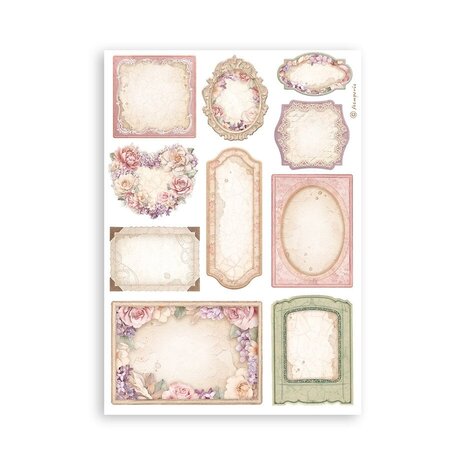 Stamperia Romance Forever A5 Washi Pad (SBW02)