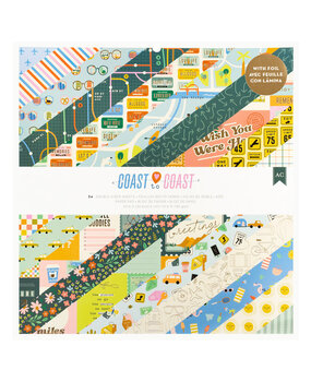 American Crafts Coast-to-Coast 12x12 Inch Paper Pad (34025928) American Crafts Coast-to-Coast 12x12 Inch Paper Pad (34025928)
