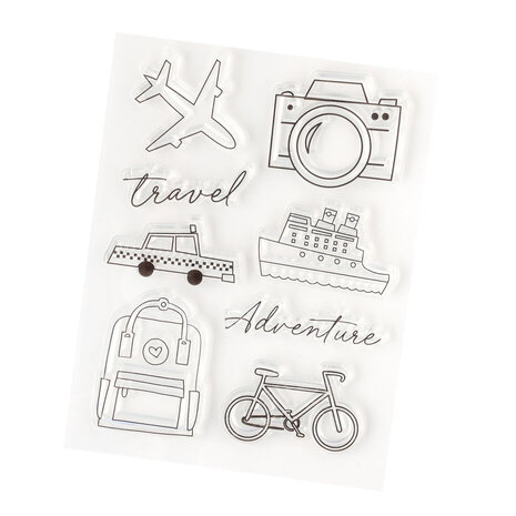 American Crafts Coast-to-Coast Clear Stamps (34025940)