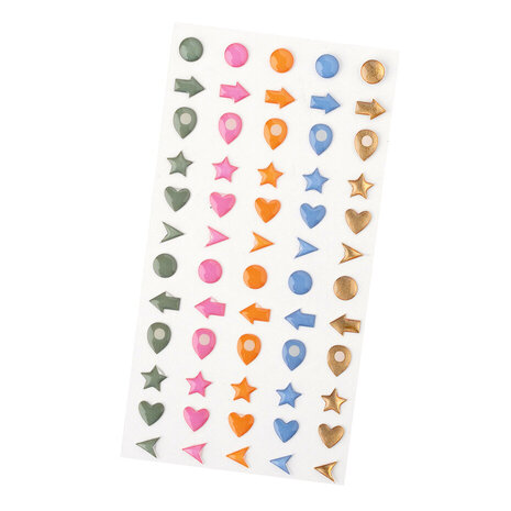 American Crafts Coast-to-Coast Enamel Stickers (34025936) American Crafts Coast-to-Coast Enamel Stickers (34025936)