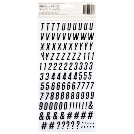 American Crafts Coast-to-Coast Thickers Alpha (34025930) American Crafts Coast-to-Coast Thickers Alpha (34025930)