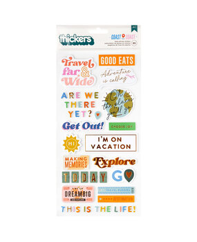 American Crafts Coast-to-Coast Thickers Phrase (34025931) American Crafts Coast-to-Coast Thickers Phrase (34025931)